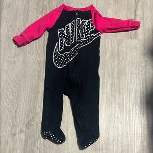 Nike Kids Black and Pink One Piece